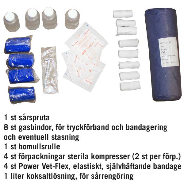 Refill till Akutväskan i gruppen Agria Shop / Häst & Lantbruk hos AgriaShop (AGR1411)